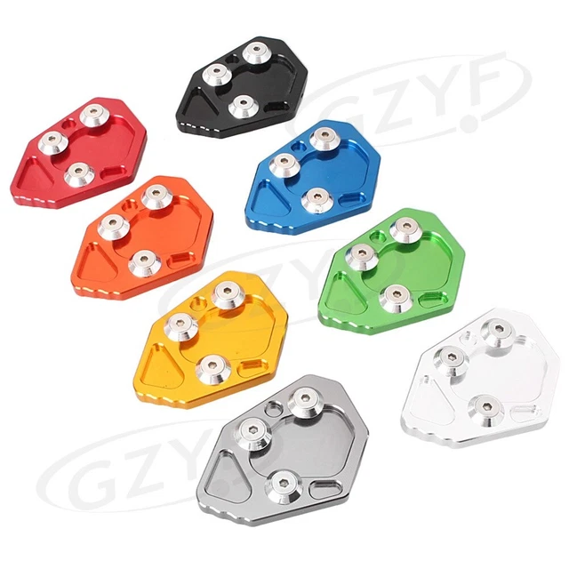 Side Stand Kickstand Foot Plate Pad for BMW K1200R 2005-2008 K1300S 2009-2012