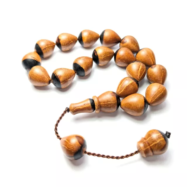 17 Bead Juniper Worry Beads Turkish ANDIZ Efe Tesbih Maskot Komboloi Misbaha 648