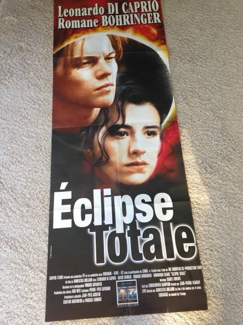 AFFICHE CINEMA FILM -ECLIPSE TOTALE leonardo di caprio - bhoringer MOOVIE 60X155