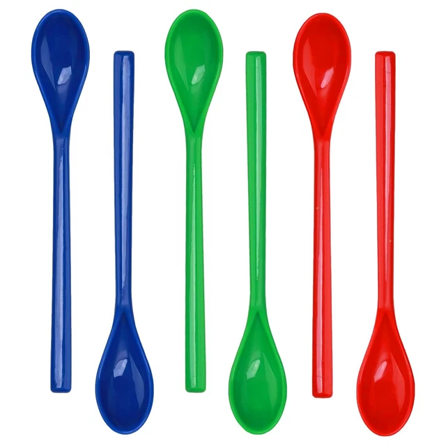 6 Cuillères Long Drink WMF Nuova 22cm - Acier Inoxydable Cromargan - Pour Cocktails Et Glaces