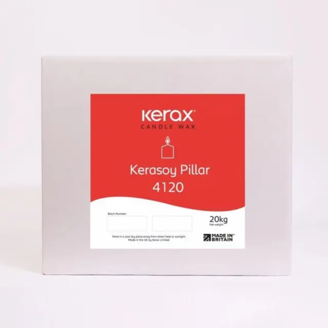 Kerax KeraSoy 4120 Pillar Blend Wax Pellets/Pastilles - Various Sizes Available 3