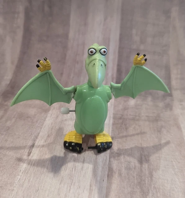 Vintage 1988 Pee-Wee's Playhouse Pterri Matchbox Wind-Up Figure Damaged WORKS