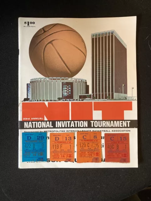 SUPER PRICE DROP! Pete Maravich NIT NEAR LAST 1970 LSU RARE 4 Diff. Tickets SEE!