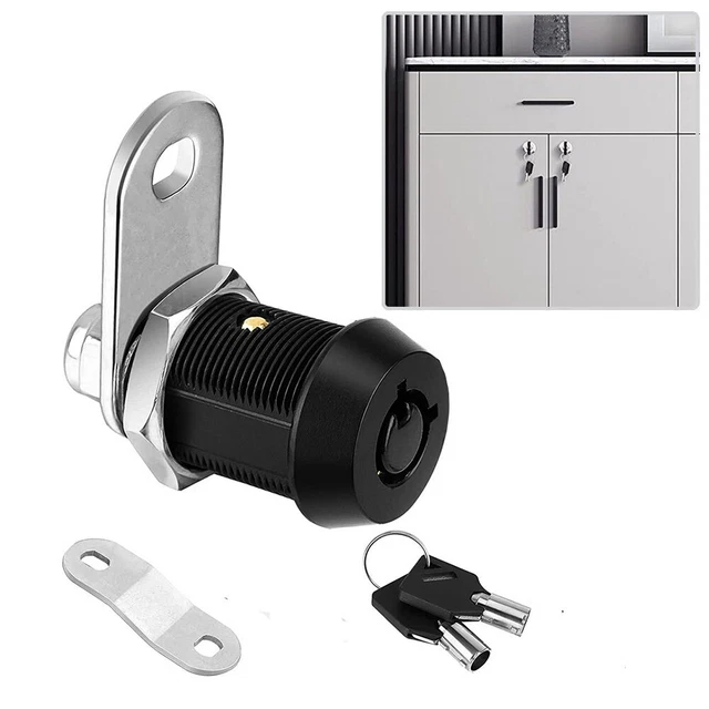 Verrou à caméra tubulaire fiable 17 mm pour boîtes aux lettres et tiroirs-for