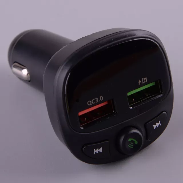 Bluetooth 5.0 Car MP3 Player Dual USB Charger FM Transmitter Adapter Handsfree