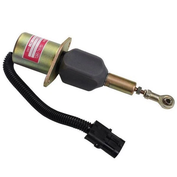 24V Shutoff Solenoid 3928161 Fits Cummins Hyundai Excavator R290 SA-4293-24 NEW