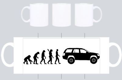 " evolution -  wj   " tea/coffee mug off road 4x4
