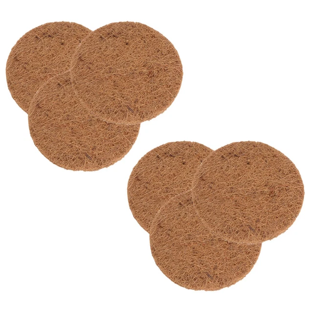 6pcs bird nest mats coconut fiber natural mat pigeon nidification mat pigeons