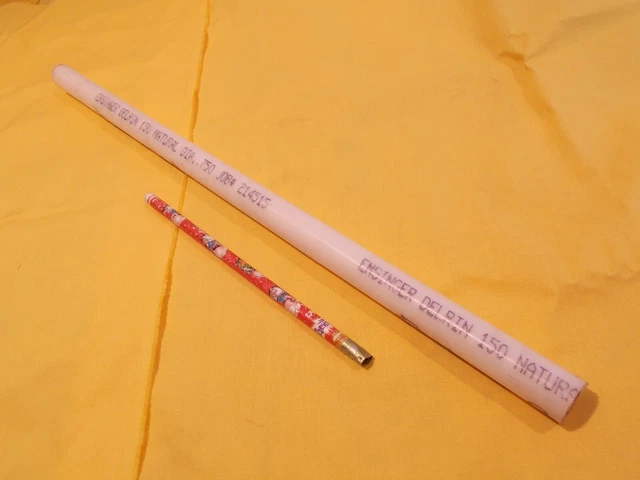 3/4" DELRIN ROD machinable plastic round bar stock acetal 3/4" OD x 17 1/4" OAL
