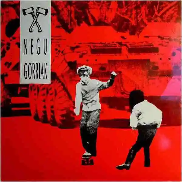 NEGU GORRIAK Negu Gorriak (LP) . vinilo reedición fermin muguruza kortatu