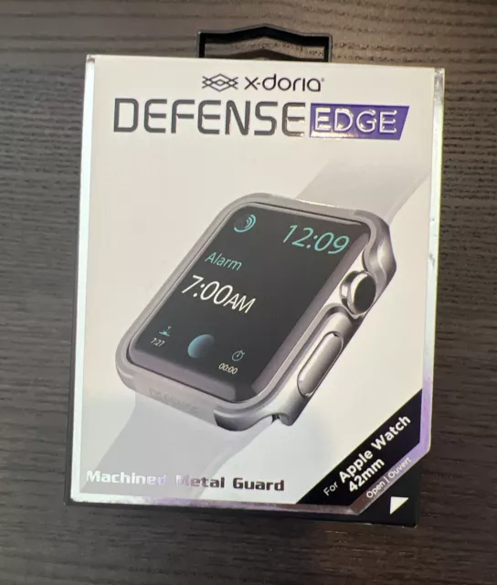 NEW X-Doria Defense Edge Machined Aluminum Metal Guard Apple Watch 42mm Case 2