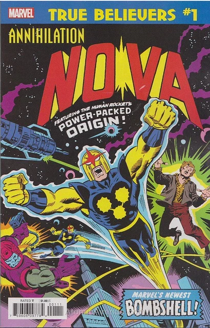 True Believers: Annihilation-Nova #1 VF/NM; Marvel | we combine shipping