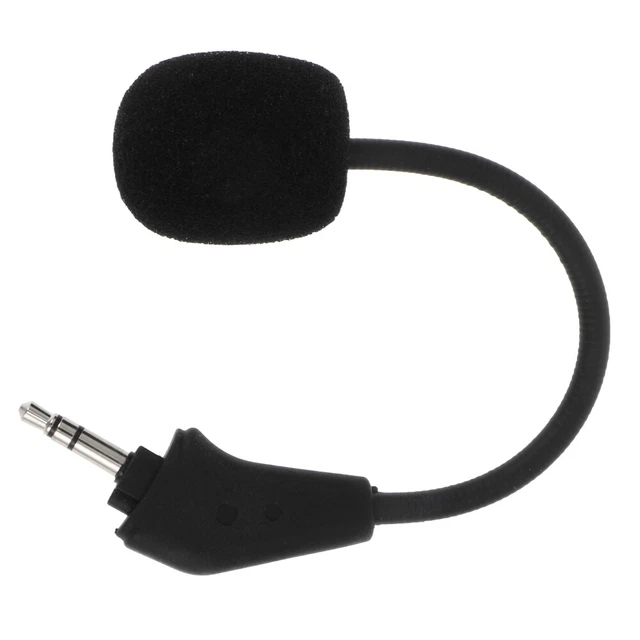 Microfono collo di cigno spugna auricolare microfono live streaming altoparlanti nero