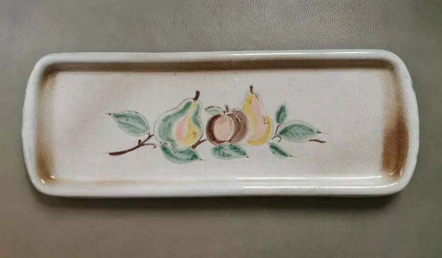 Plat à cake en grès de Chantal et Thierry Robert Poncé sur Loire