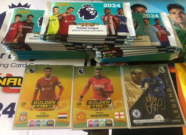Panini Adrenalyn XL Premier League 2024..25 Pacchetti + 2 Ballers Oro +1 FIRMATO(B