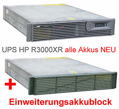 3kva 3000va HP r3000xr NUOVO BATTERIE SMART UPS Gruppo di continuità per rack batteria slice blocco #80 