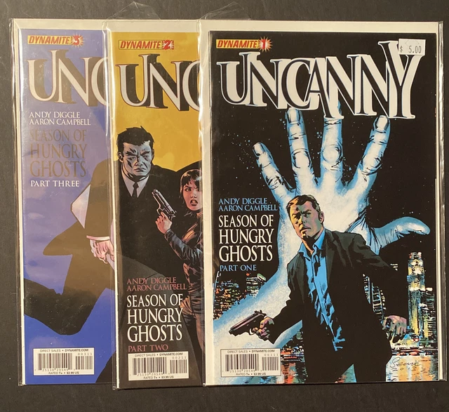 Uncanny 1-3 Nm Near Mint Dynamite Comics