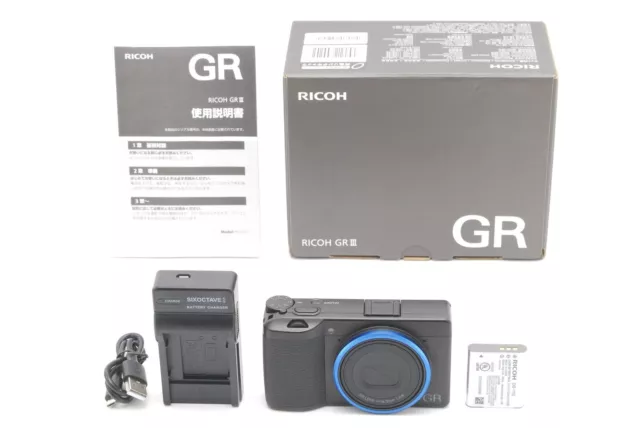 [TOP MINT in Box ] RICOH GR III 24.2MP 1219shot APS-C Digital Camera From JAPAN