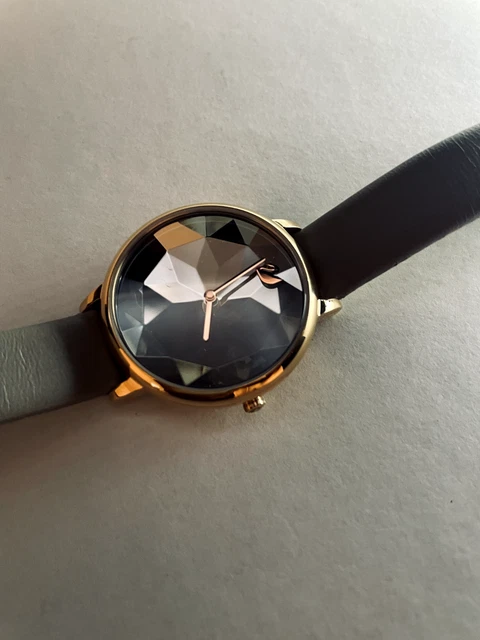 Swarovski Crystal Lake Rose Gold Ladies Wristwatch