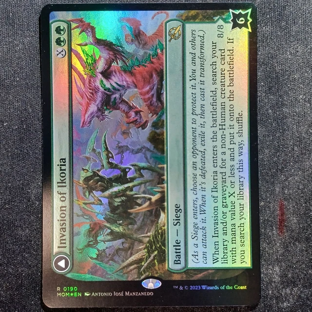 FOIL * MTG Rodan, Titan of Winged Fury / Vadrok, Apex of Thunder