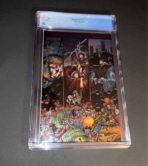 CGC 9.8 Prophet #1 Vol 2 Chromium edition Image Comics 1995 2