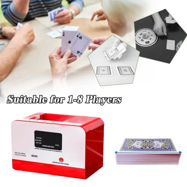 Full-automatic Card Dealer Electric Machine Multi-person Games` Card Home G9M8