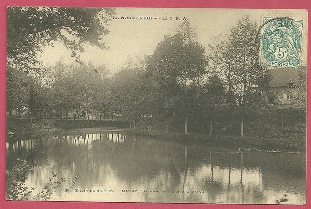 CPA-61- La Normandy - Surroundings Flers - Moat Of the Former Castle