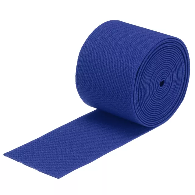 Elastic Bands for Sewing Double Side 2 inch 3 Yard Blue