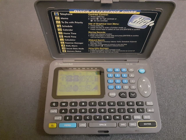 Vintage Packard Bell DB80 PDA