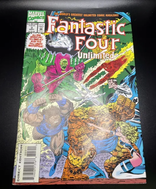 Marvel Comics Fantastic Four Unlimited vol. 1 n. 3 September, 1993