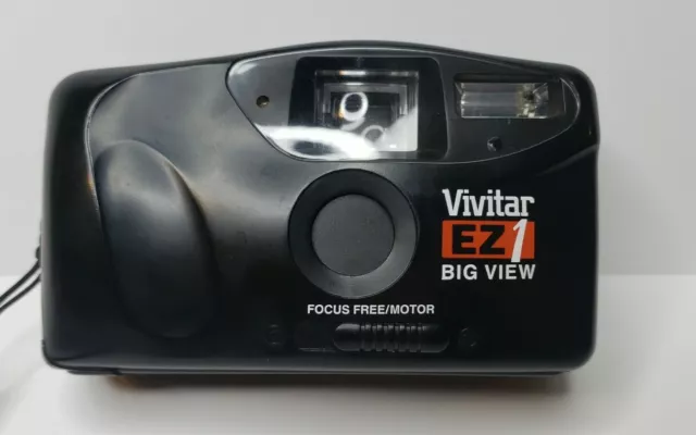 Cámara Vivitar EZ1 Big View Usada en Caja De Colección ¡RARA!