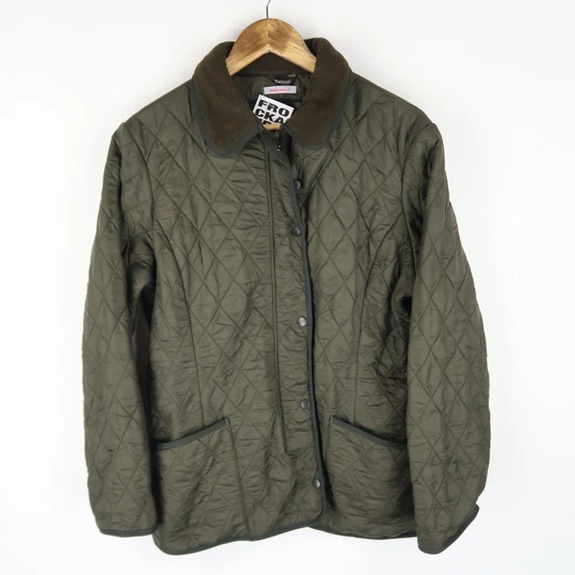 Barbour Womens Polarquilt Jacket Coat SZ 16 UK (M3719)