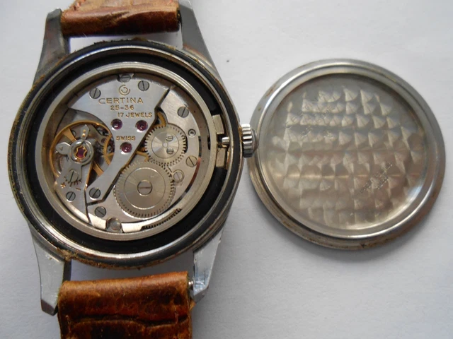 orologio uomo  CERTINA    DS   del  1950   in  poi swiss made
