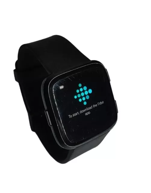 Fitbit Versa FB504 Smartwatch - Black with CHRAGE