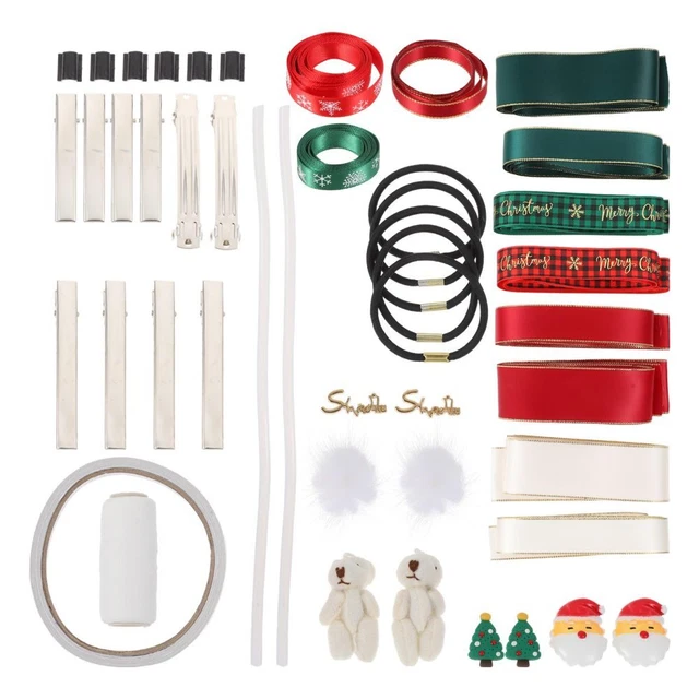 1 Set Weihnachten Band Weihnachten Baum Clips Haarnadel Weihnachten Haar Clip