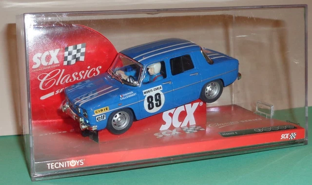 SCALEXTRIC RENAULT 8 #89  RALLYE MONTE CARLO 1969  DE SCALEXTRIC REF