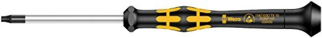 (TG. TX 10 x 60 mm) 1567 Kraftform Micro Giravite TORX HF con ritegno vite, TX 1