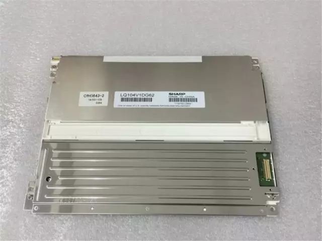 LQ104V1DG62 10.4" Sharp 640×480 Resolution LCD Screen Panel
