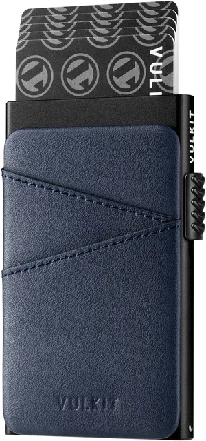 Credit Card Holders for Men Pop-Up Card Wallet RFID Blocking Slim Metal Cards Wa