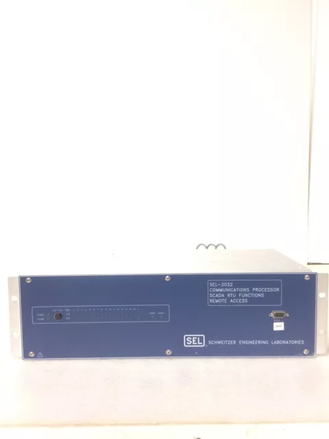 SCHWEITZER ENGINEERING LABORATORIES SEL-2032 Communications Processor Relay