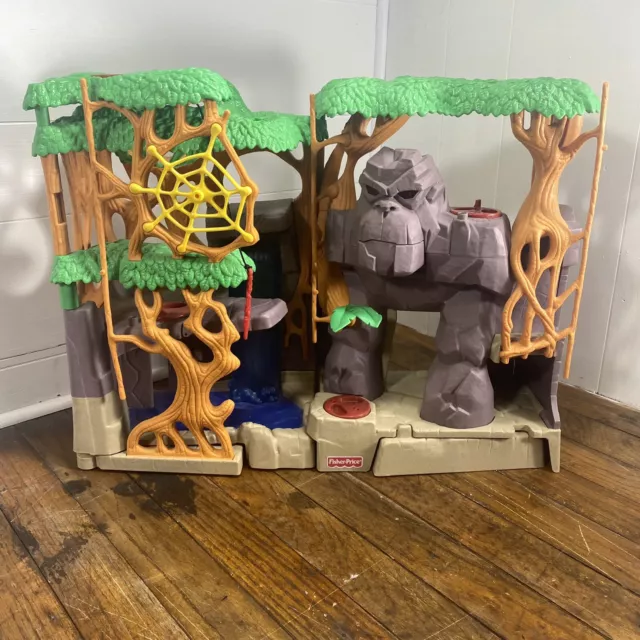 Fisher Price Imaginext Gorilla Mountain Jungle 2006 Play Set - Video Fisher Price Imaginext Gorilla Mountain Jungle 2006 Play Set - Video