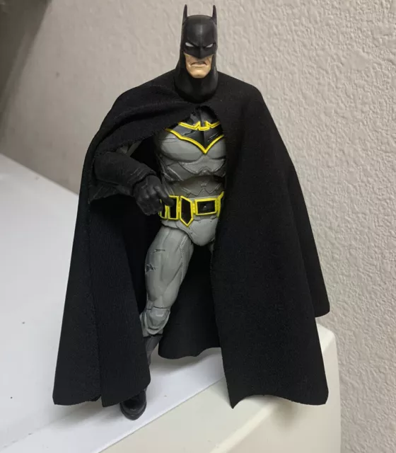 CUSTOM MCFARLANE BATMAN Animated WIRED CAPE ONLY 1/12 Dc