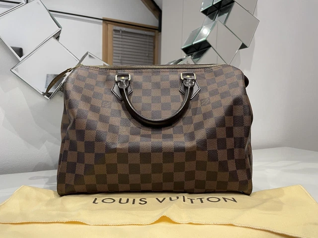 Louis Vuitton Damier Ebene Speedy 30 Handbag