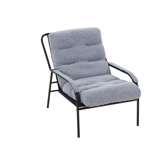 Lounge Recliner Chair Leisure chair Studio Chairs Iron  Arm Club Chair GDT