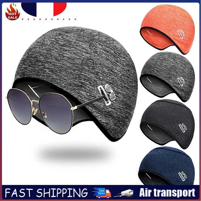 Motorcycle Helmet Liner Cap Winter Warm Beanie Hats for Outdoor Skiing Cycling