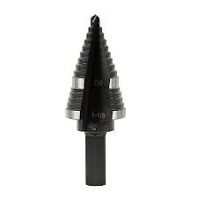 Klein Tools KTSB11 Step Drill Bit #11 - Double-Fluted 7/8" - 1-1/8"