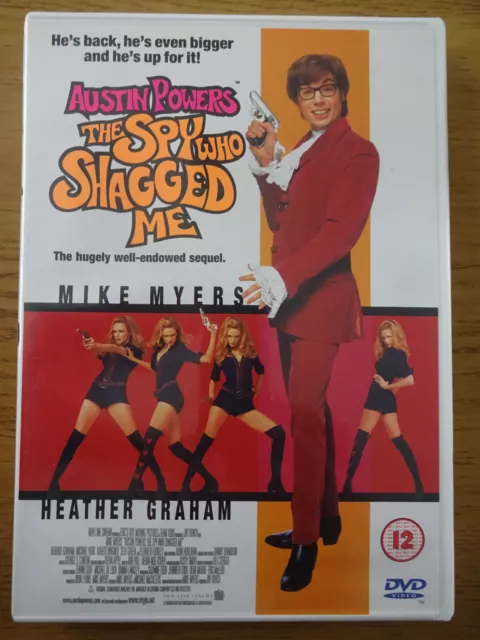 Austin Powers: The Spy Who Shagged Me - Dvd Movie 1999 -  Mike Myers - Pal 2
