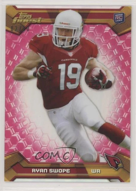 2013 Topps Finest Pink Refractor /10 Ryan Swope #139 Rookie RC