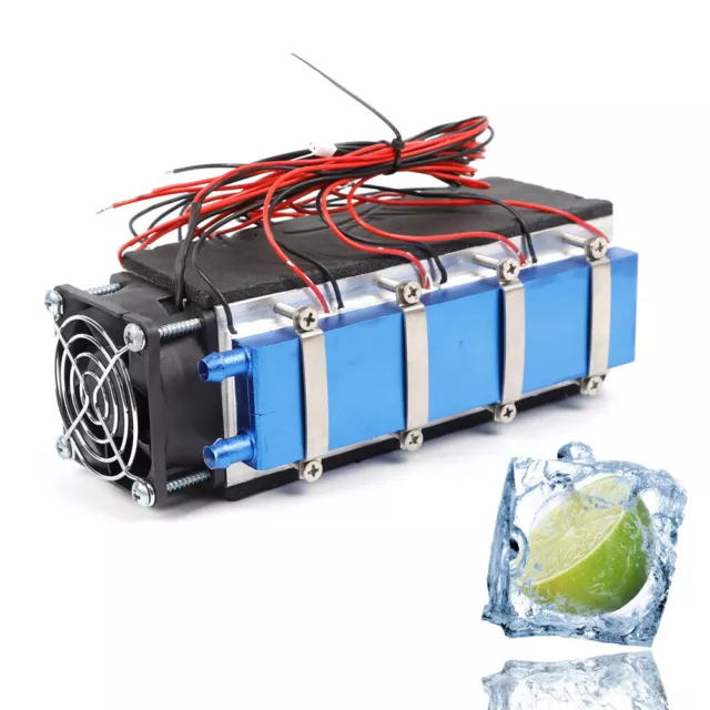 12V 576W 8-Chip TEC1-12706 Thermoelectric Peltier Cooler Air Cooling Device New 3