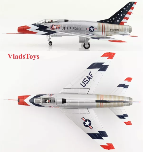 Hobby Master 1/72 F-100D Super Sabre USAF Skyblazers, 1960 Season HA2123